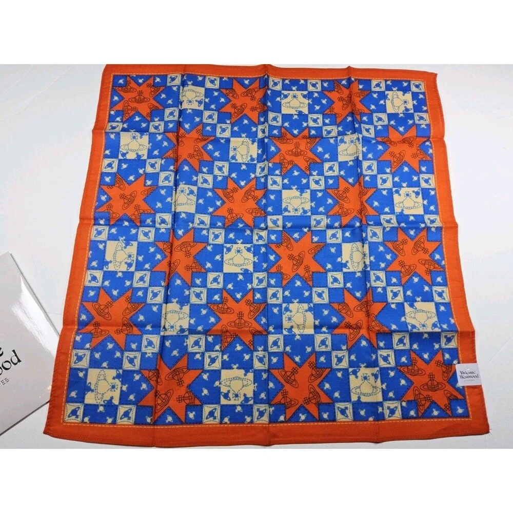 Vivienne Westwood Handkerchief Neckerchief Bandana Scarf Pocket Square Japan